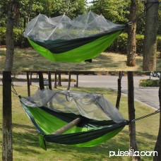 2 Person Travel Outdoor Camping Tent Ultralight Hanging Hammock Bed With Mosquito Net Portable Parachute Cloth Hammock